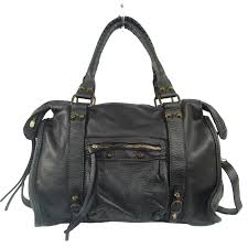 sac a main cuir noir