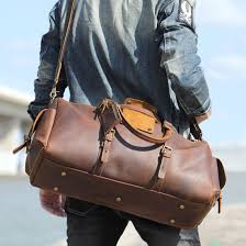 sac en cuir homme