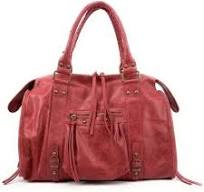 sac à main rouge tendance