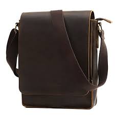 sac bandoulière homme cuir noir