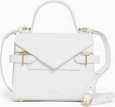 sac à main blanc