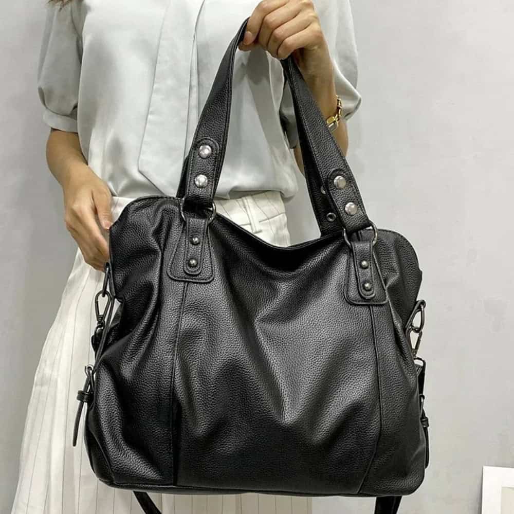 sac a main noir cours