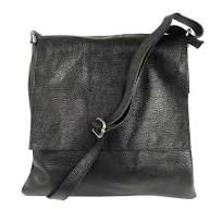 sac cuir noir bandoulière femme