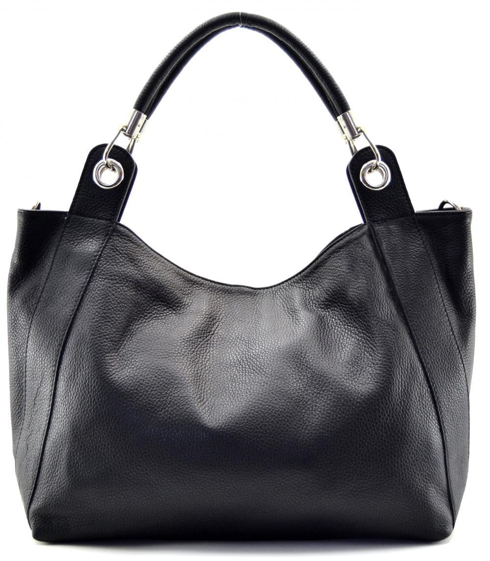 sac à main noir cuir