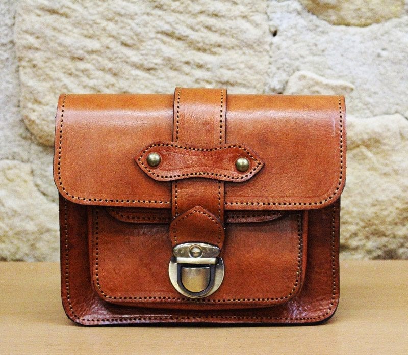 sac à main cuir marron