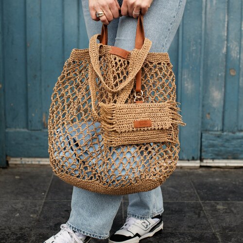 sac à main en paille